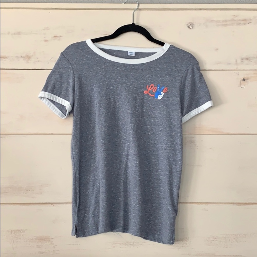 Gray Graphic Tee